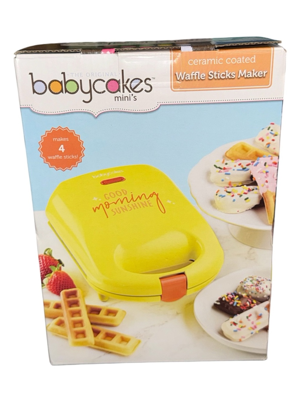 BabyCakes Mini Waffle Maker – NEW